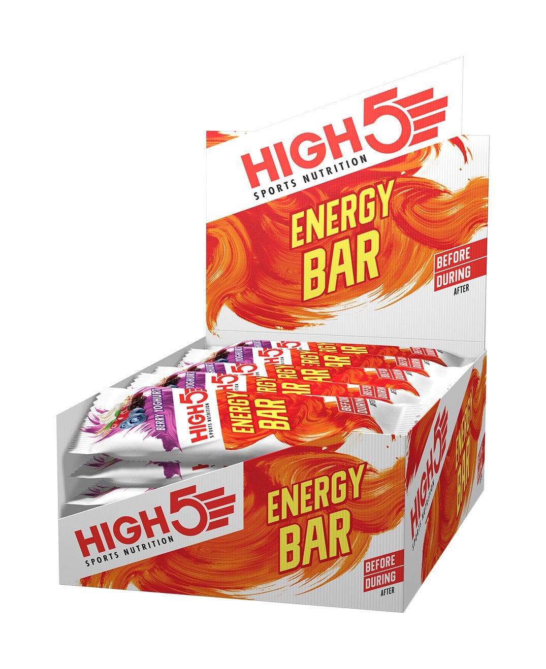 High5 High5 Energy Bar (55g, x25, Berry Yoghurt)