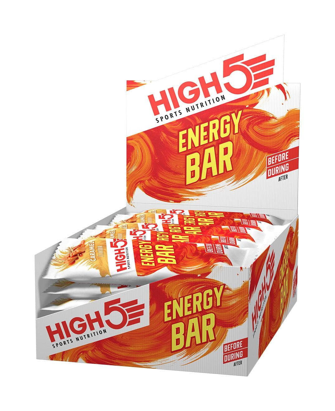 High5 High5 Energy Bar (55g, x25, Caramel Chocolate)