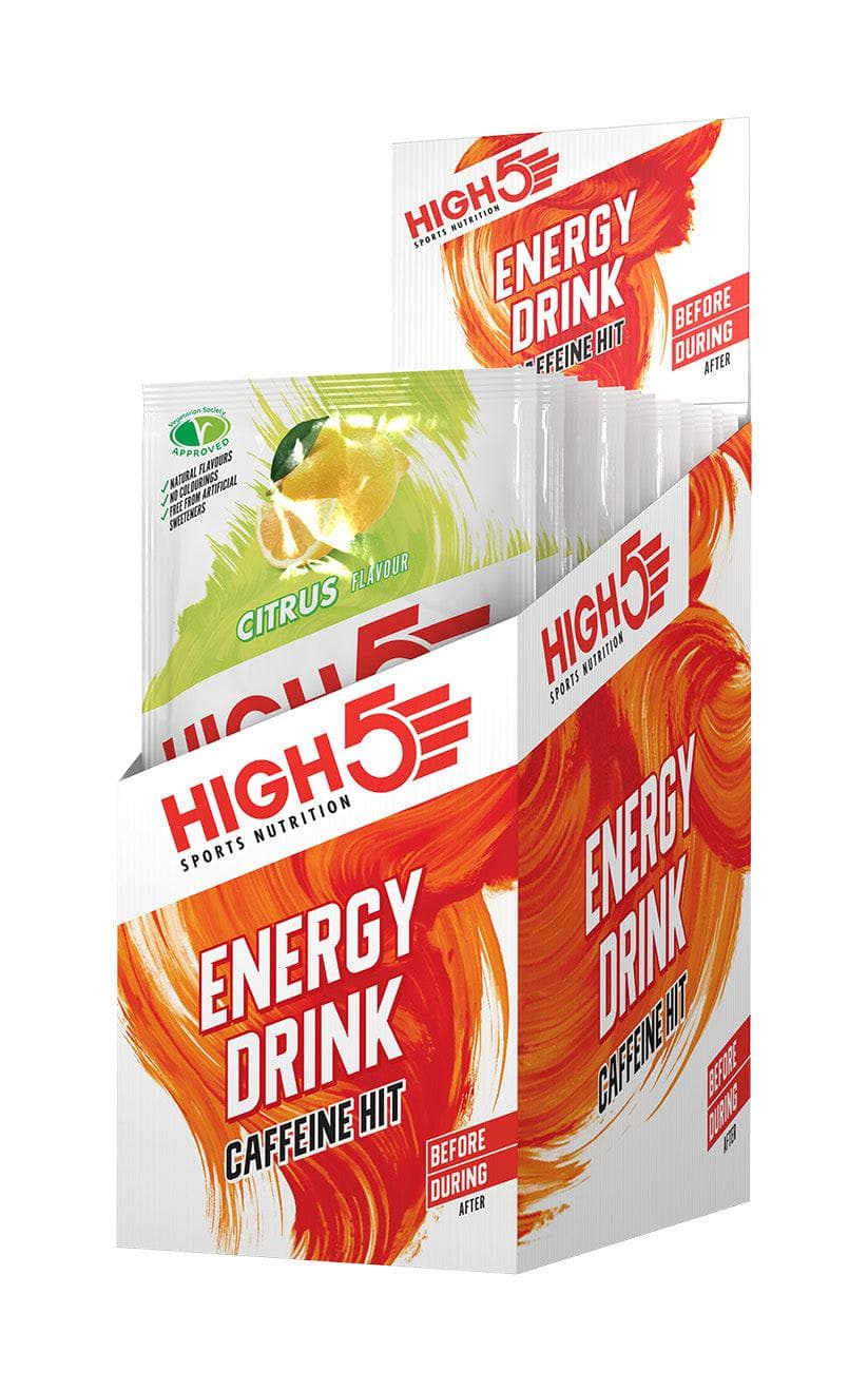 High5 High5 Energy Drink Caffeine Hit Sachet (47g, x12, Citrus)
