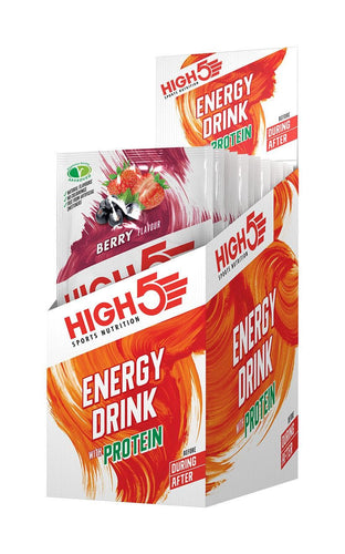 High5 High5 Energy Drink Protein Sachet (47g, x12, Berry)