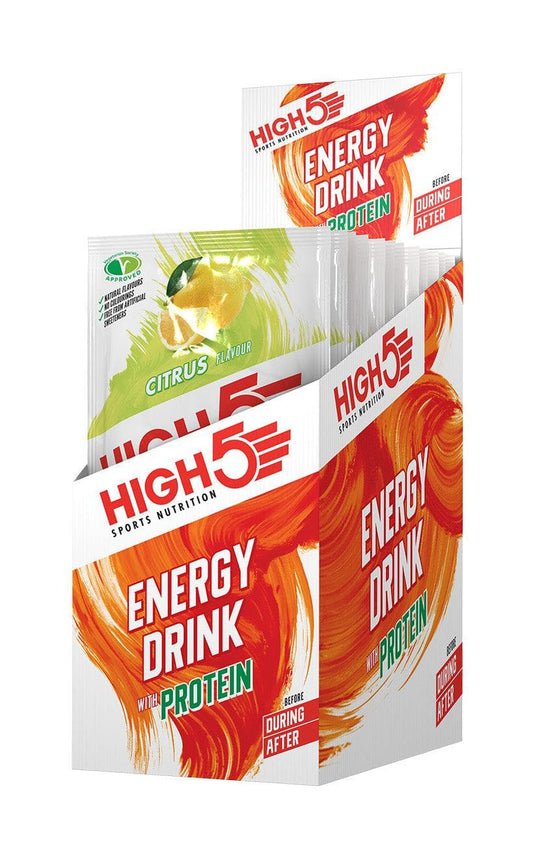High5 High5 Energy Drink Protein Sachet (47g, x12, Citrus)
