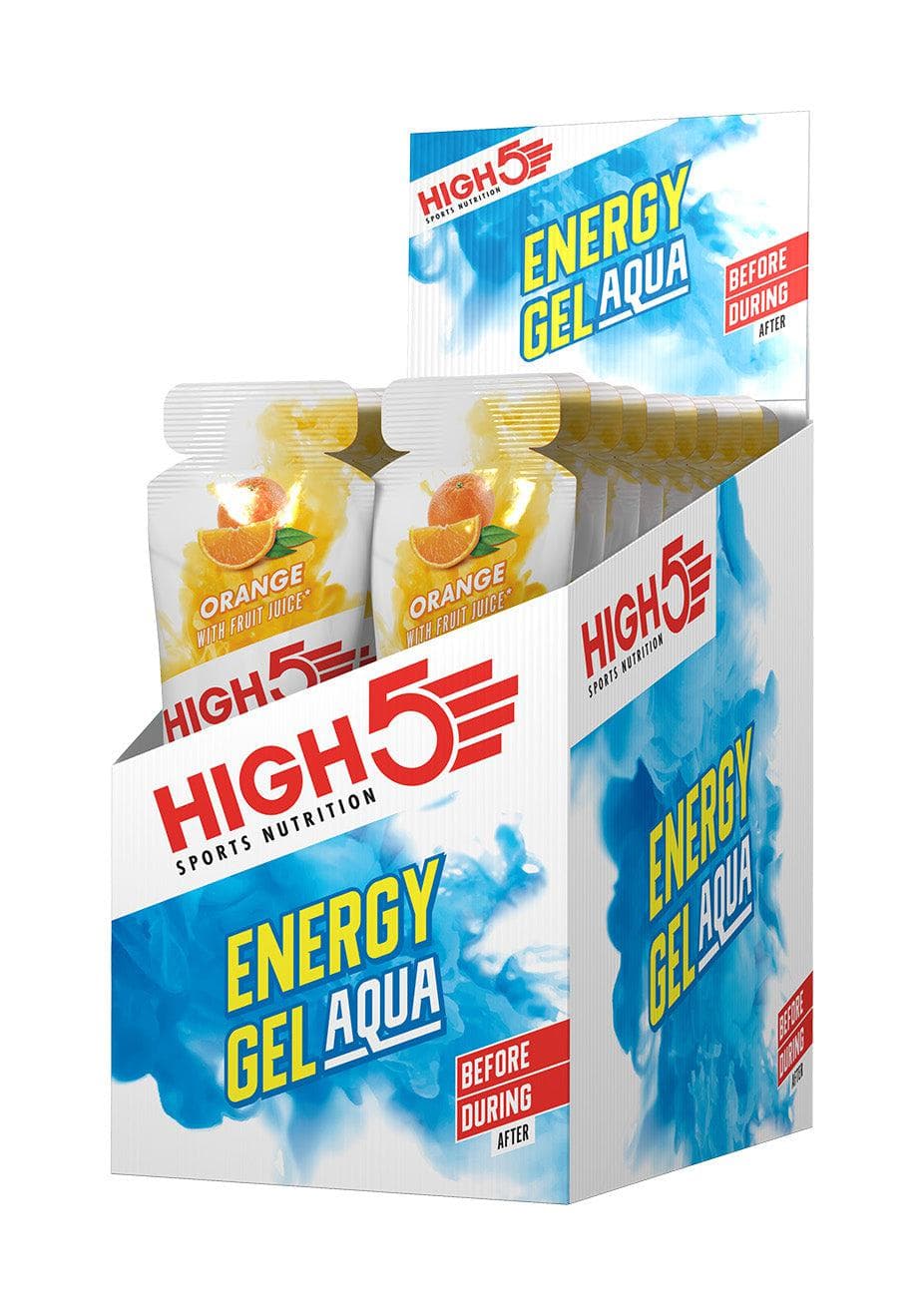 High5 High5 Energy Gel Aqua (66g, x20, Orange)