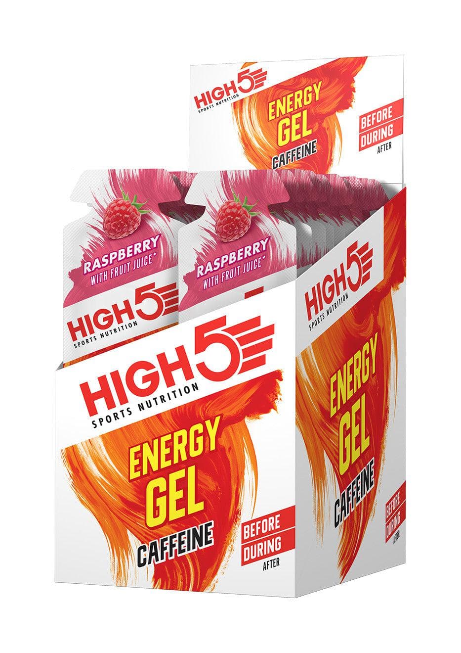 High5 High5 Energy Gel Caffeine (40g, x20, Raspberry)