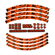 Race Face Decal Kit Orange L