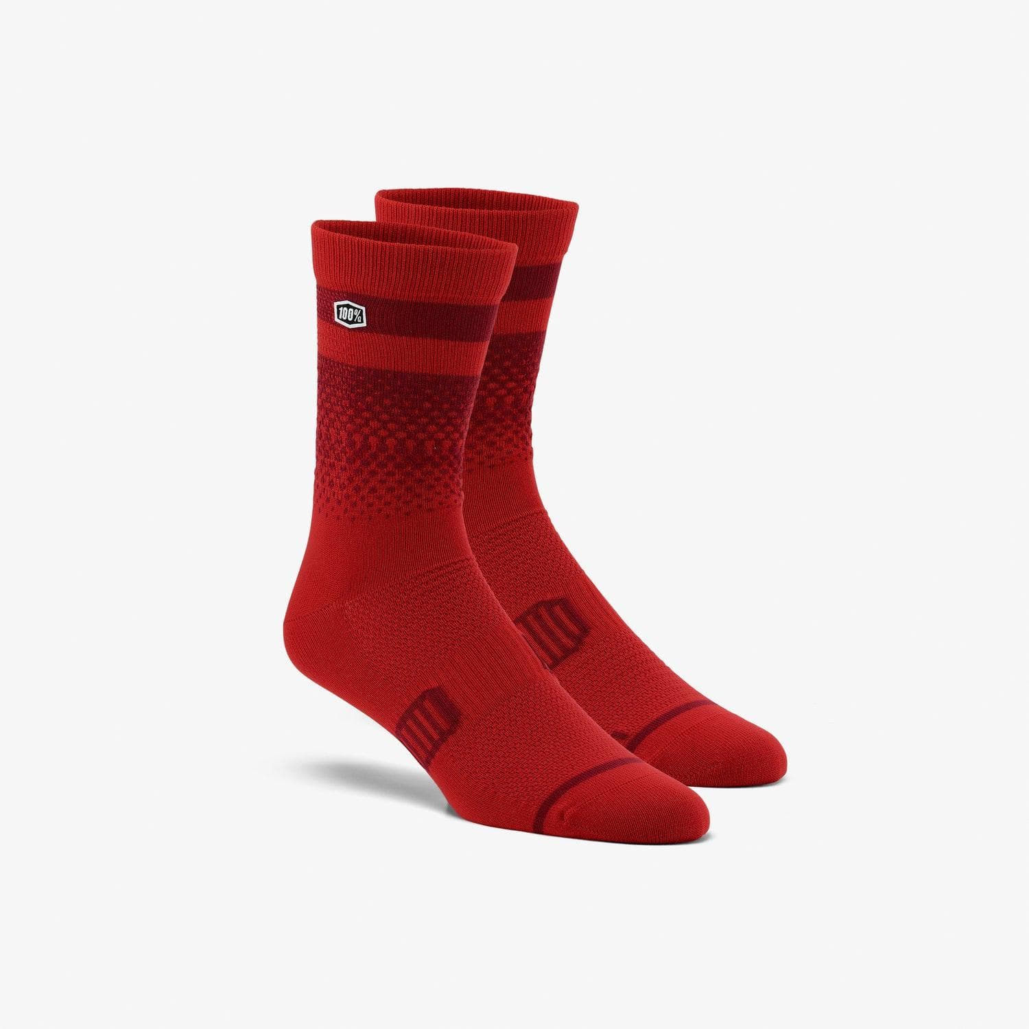 100% Advocate Performance Socks Cherry / Brick L/XL