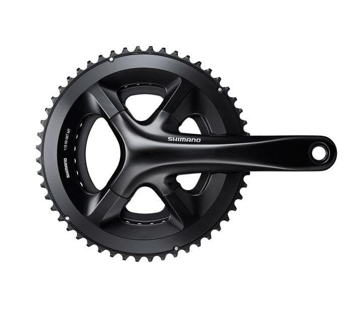 Shimano 105 FC-RS510 double chainset, 46/36T for 135/142 mm axle, 172.5 mm - Black