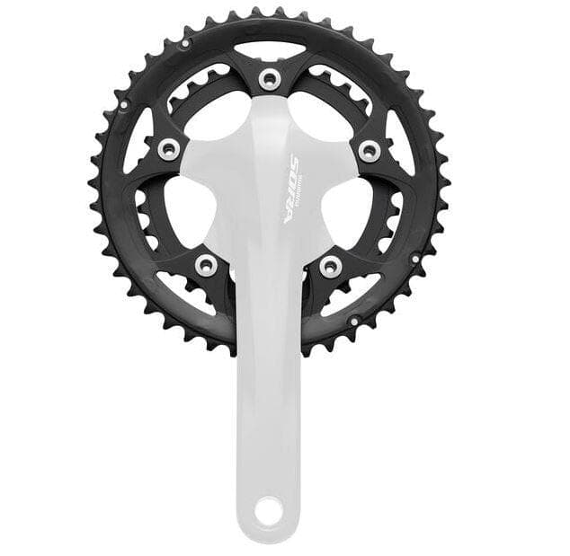 Load image into Gallery viewer, Shimano Sora FC-3550 9-Speed Black Chainrings - 50T, 46T &amp; 34T
