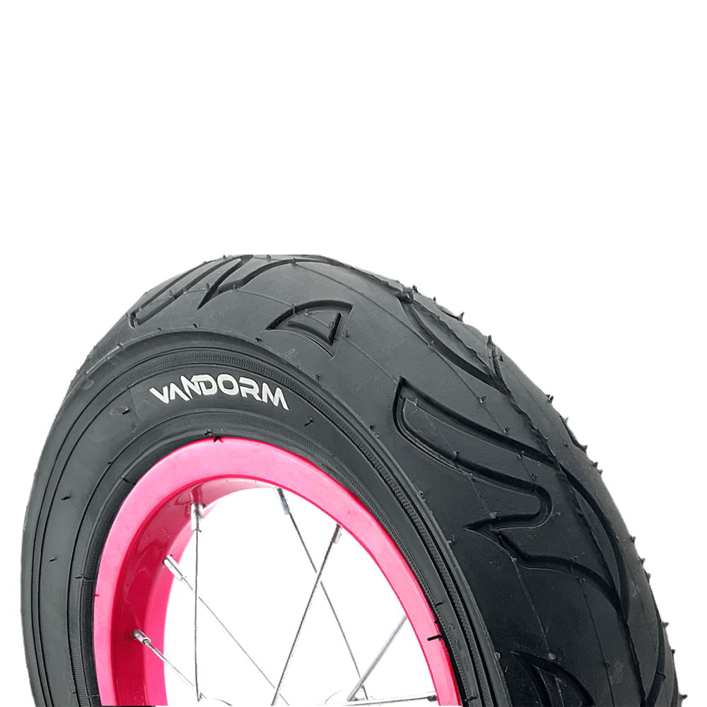 Vandorm Flame Kids Slick Bike / Pram Tyre - 12 1/2" x 2 1/4"