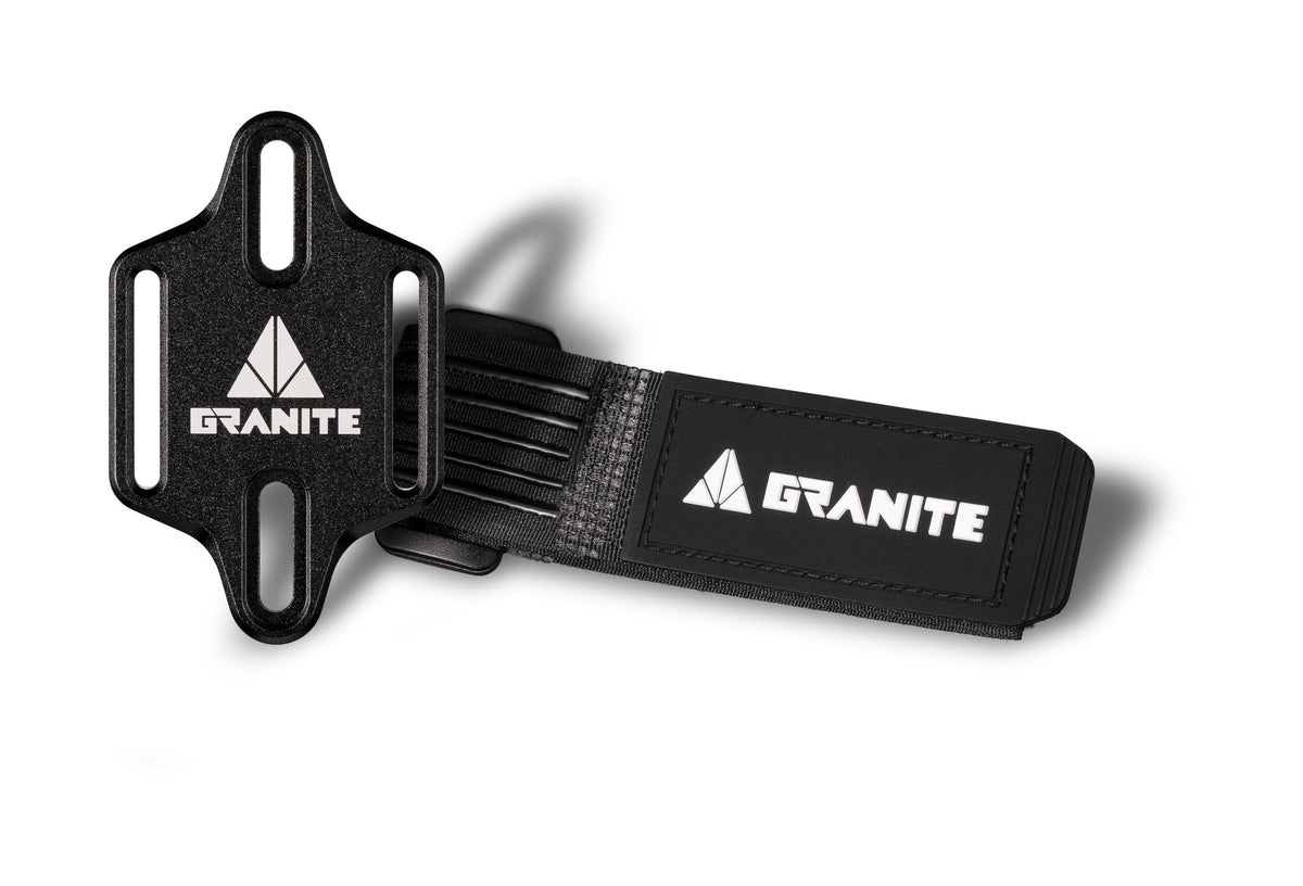 Granite Portaledge Bottle Cage Mount Strap System (Black)