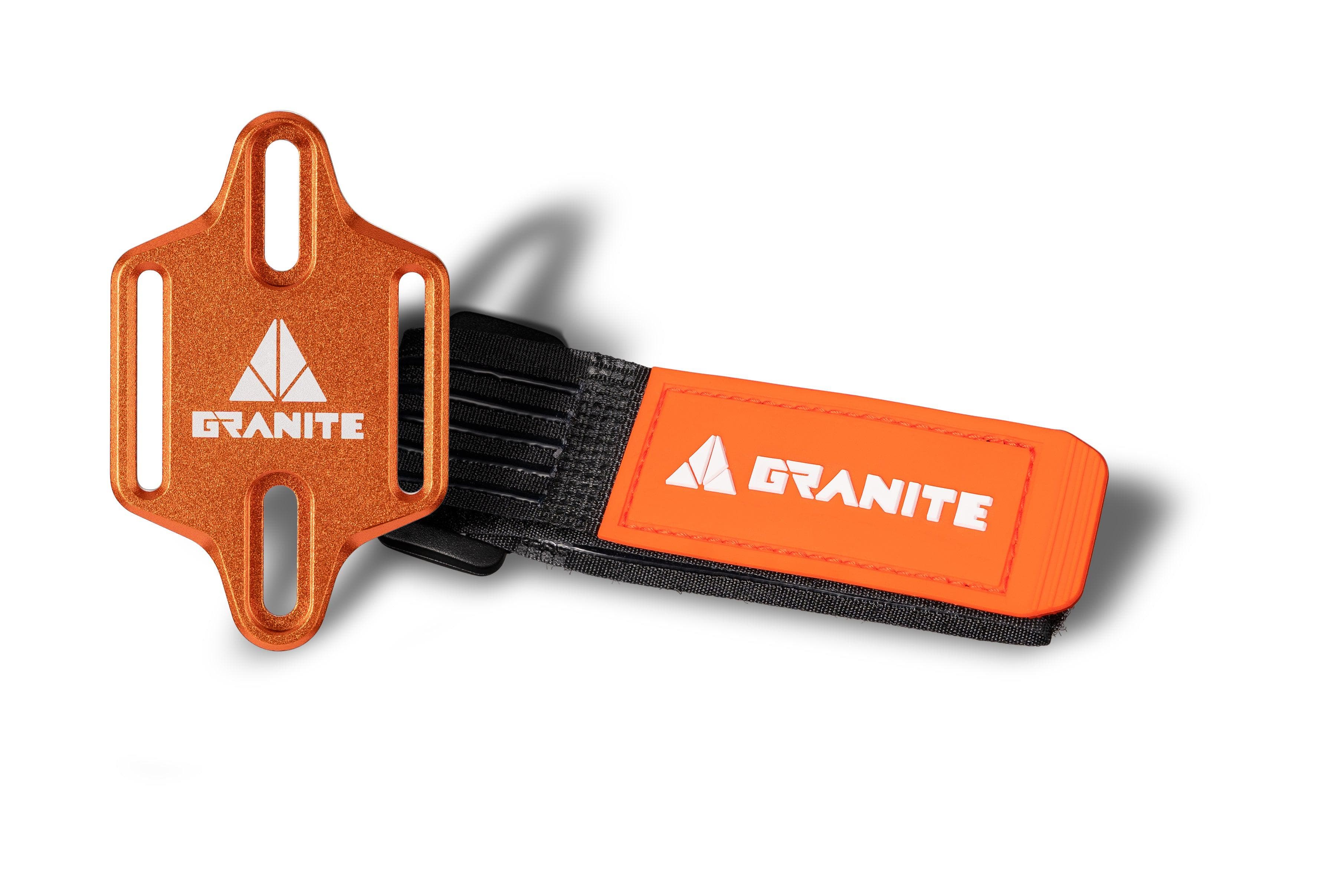 Granite Portaledge Bottle Cage Mount Strap System (Orange)