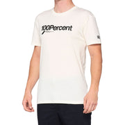 100% Scroll Tech T-Shirt Chalk S