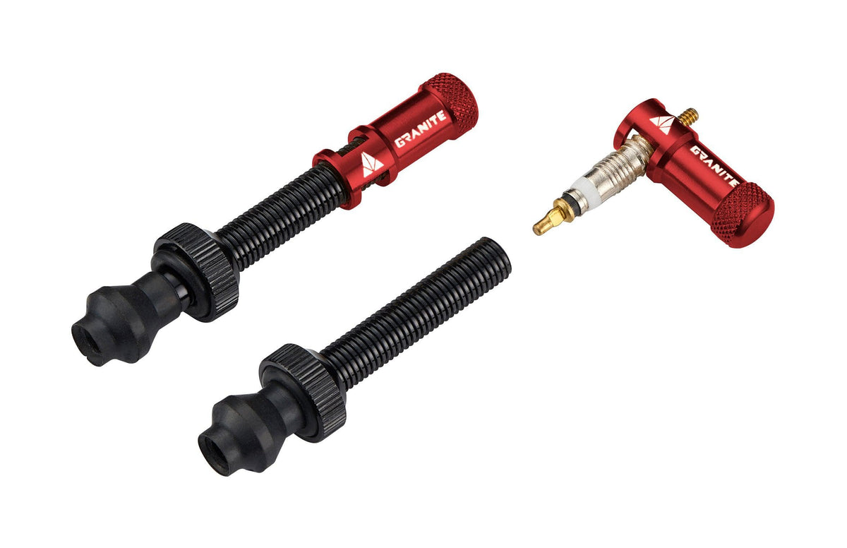 Granite Granite JUICY NIPPLE 80mm Valve Cap & Tool (+valve)