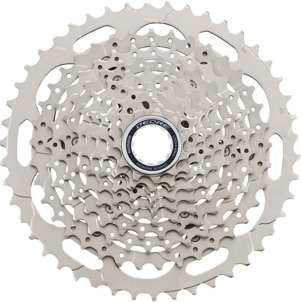 Shimano Deore CS-M4100 Deore 10-speed cassette; 11-42T