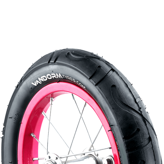Vandorm Kids Slick Bike Pram Tyre - 12 1/2