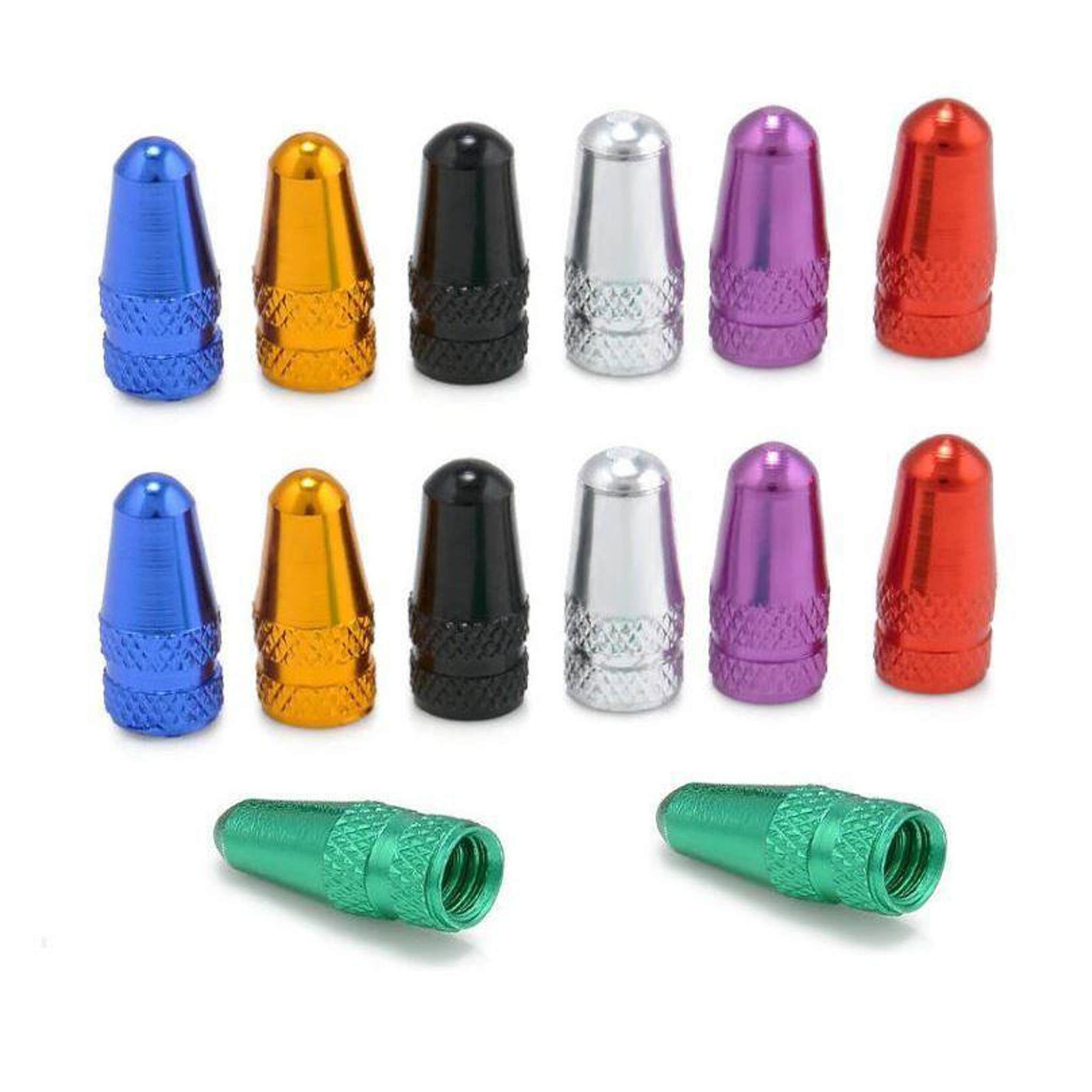 Vandorm Presta Valve Dust Caps - XTR Grey