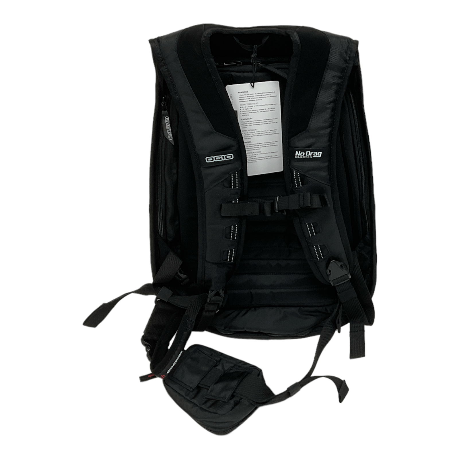 OGIO No Drag Mach Motorcycle Backpack – - Main Image