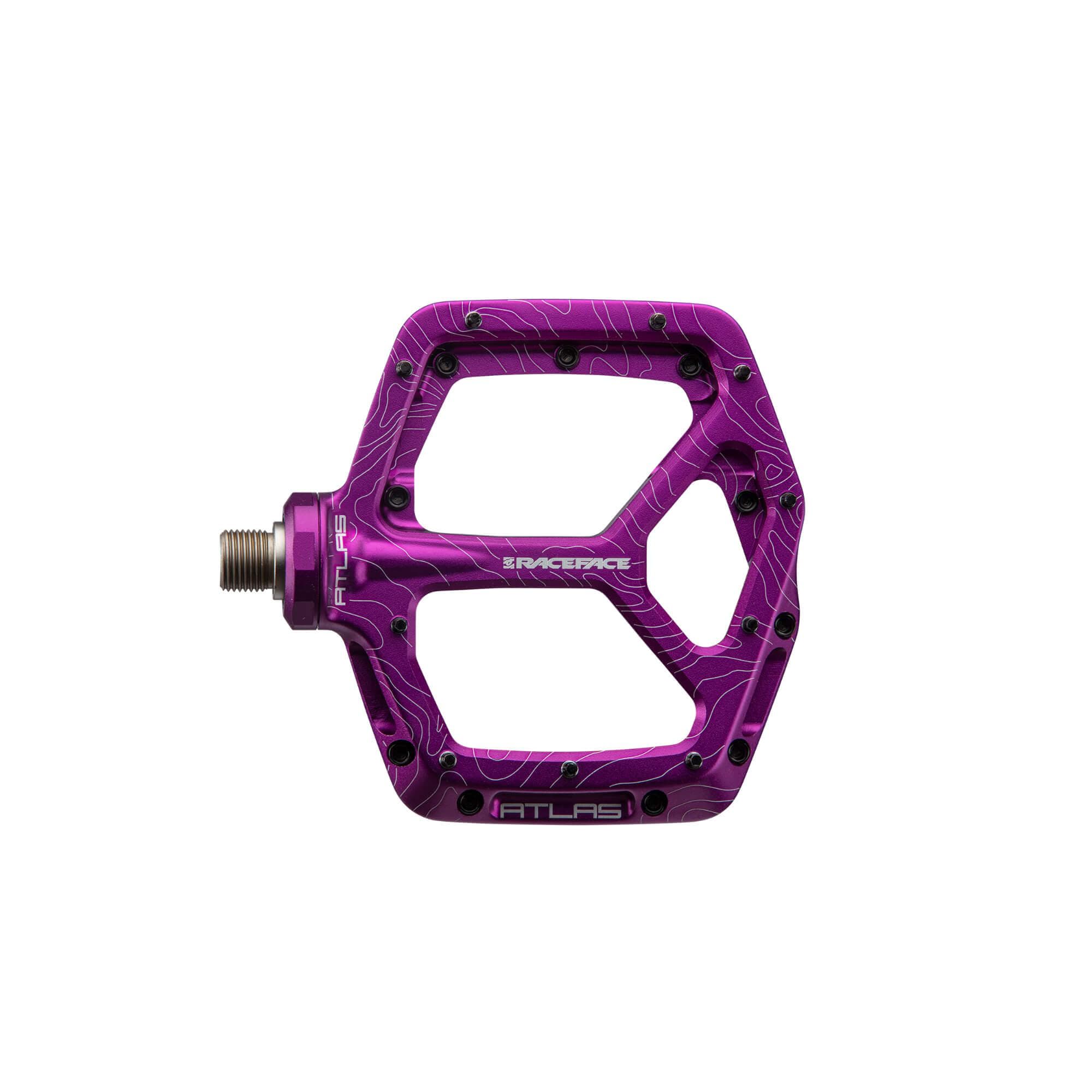 Race Face Atlas Pedals 2022 Purple