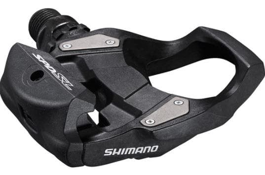 Load image into Gallery viewer, Shimano Pedals PD-RS500 SPD-SL Pedals (Pair) - Black
