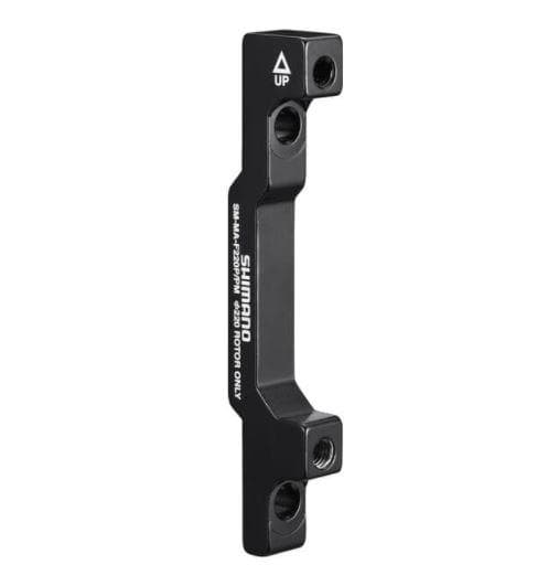 Shimano Spares Adapter for post type calliper; for 180mm Post fork mount to 220 mm rotor