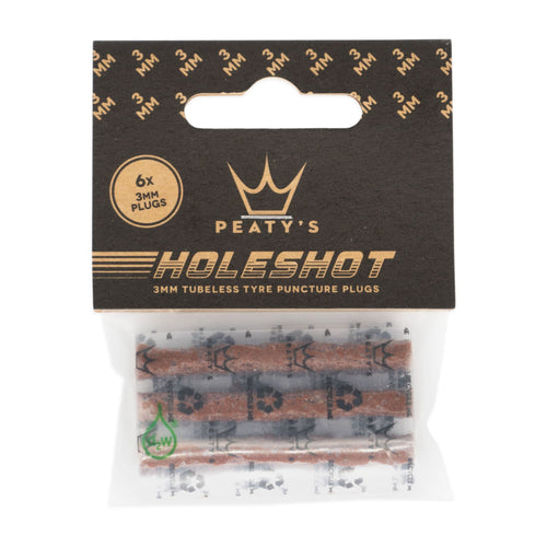 Peaty's Holeshot Tubeless Puncture Plugger Refill Pack (6 x 3mm)
