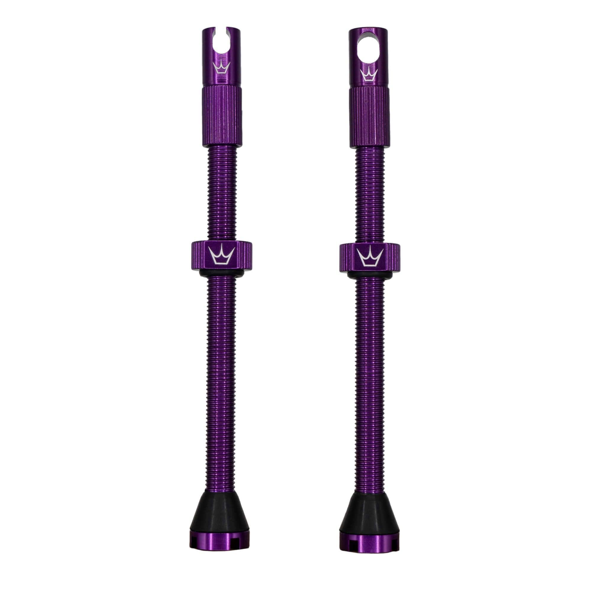 Peaty's x Chris King Tubeless MK2 Valves 80mm Violet