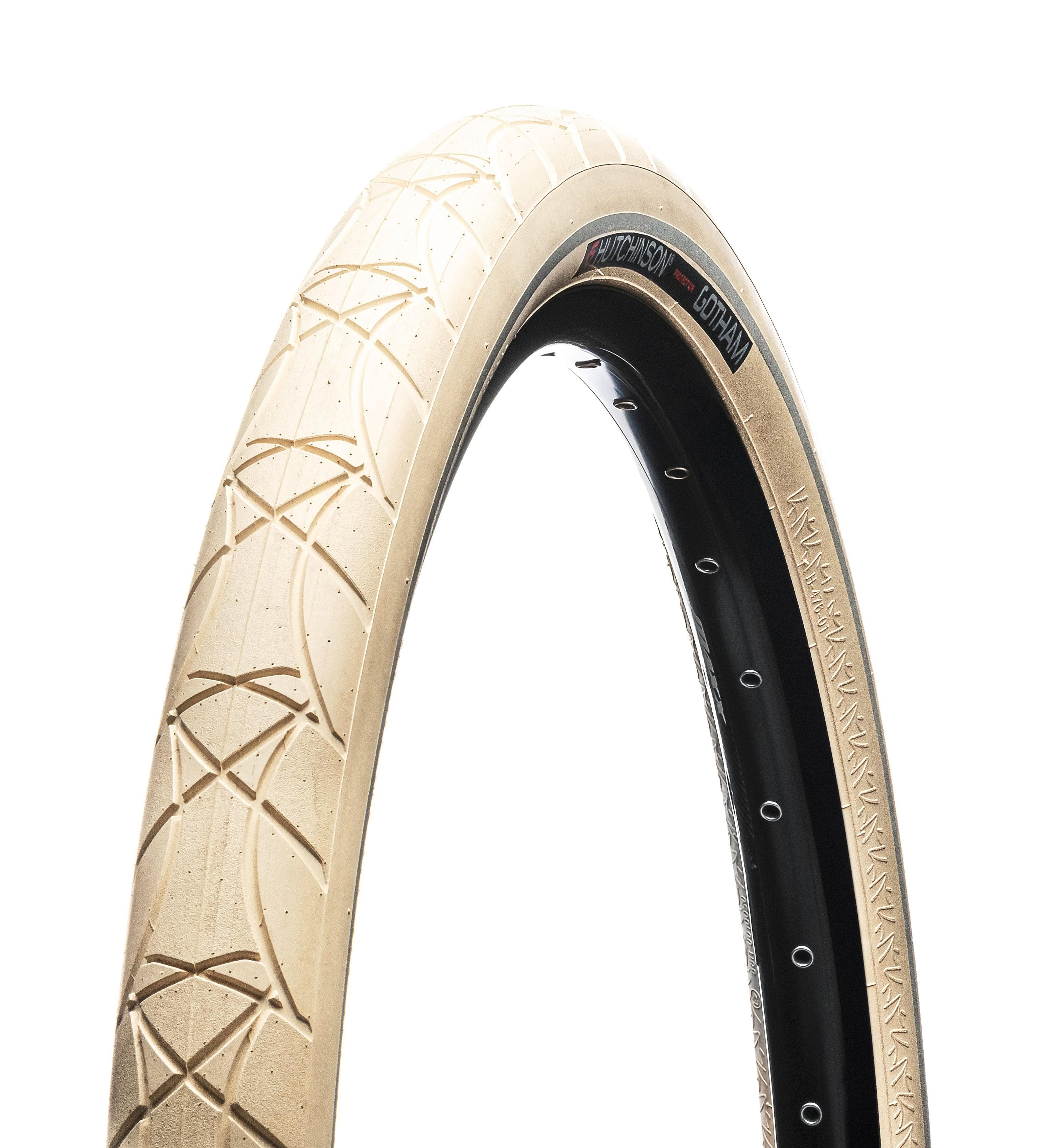 Hutchinson NLA Gotham City Tyre (Ivory, Reflex, 700 x 50, TT, WB, PA)