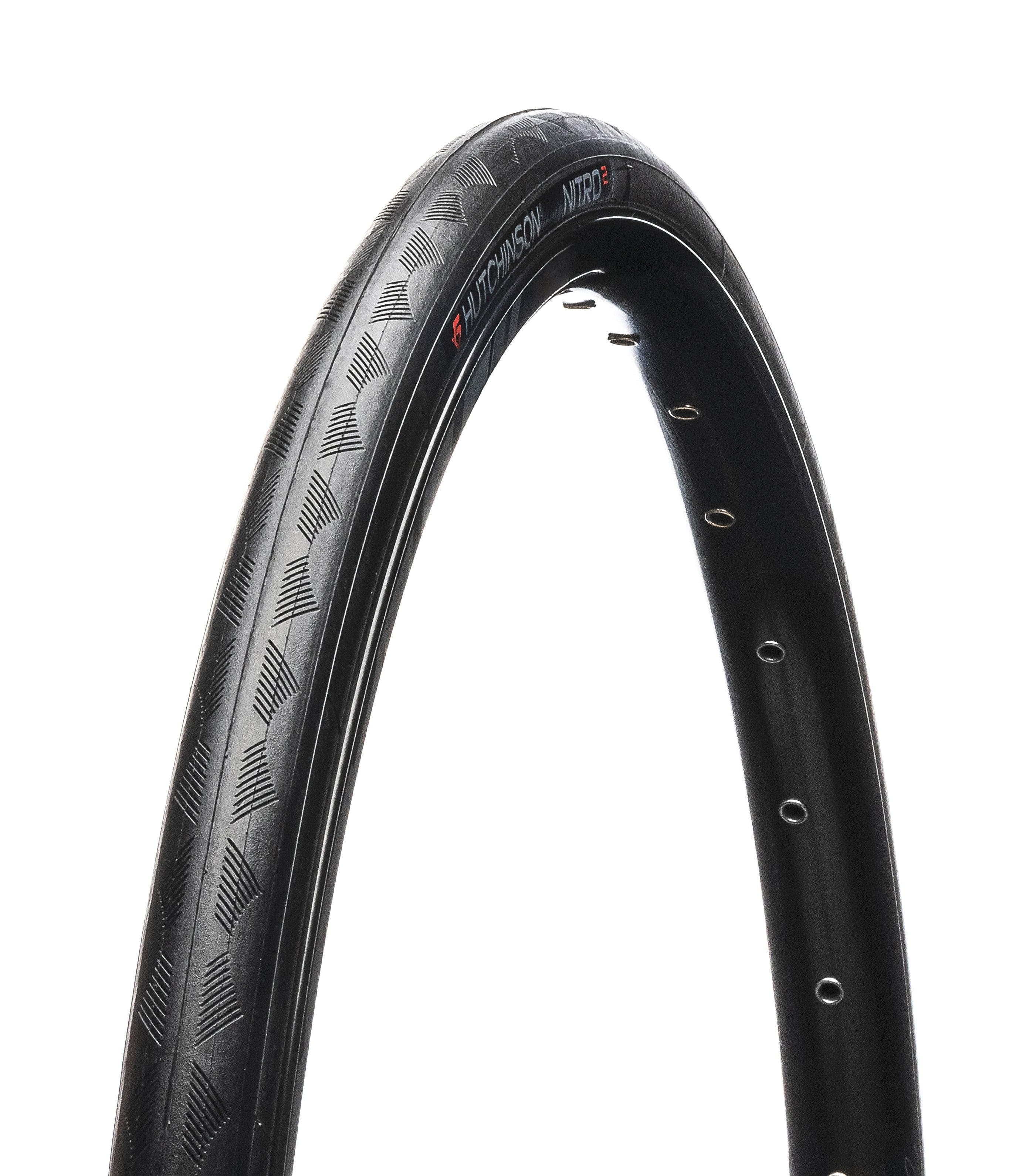 Hutchinson NLA Nitro 2 Road Tyre (Black, 700 x 28, TT, FB)