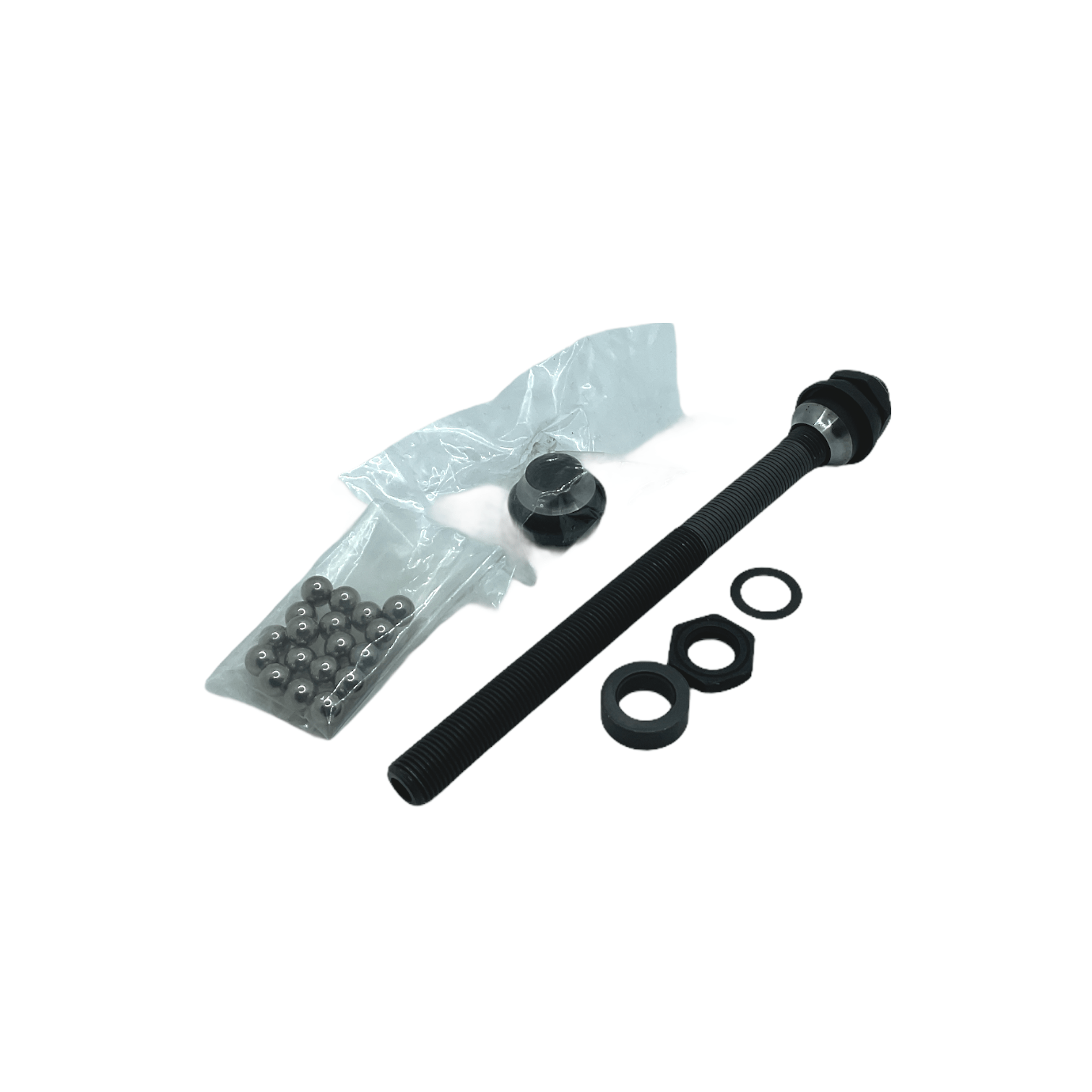 Shimano Spares WH-RX010-R complete hub axle; 146 mm