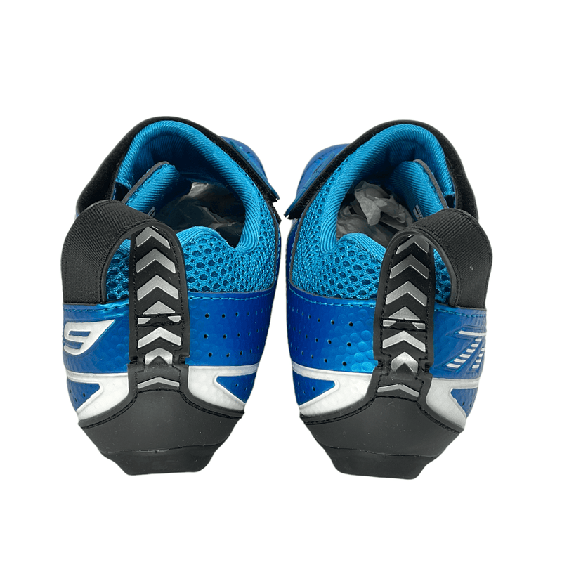 Load image into Gallery viewer, Shimano TR9 SPD-SL shoes, blue, size 40
