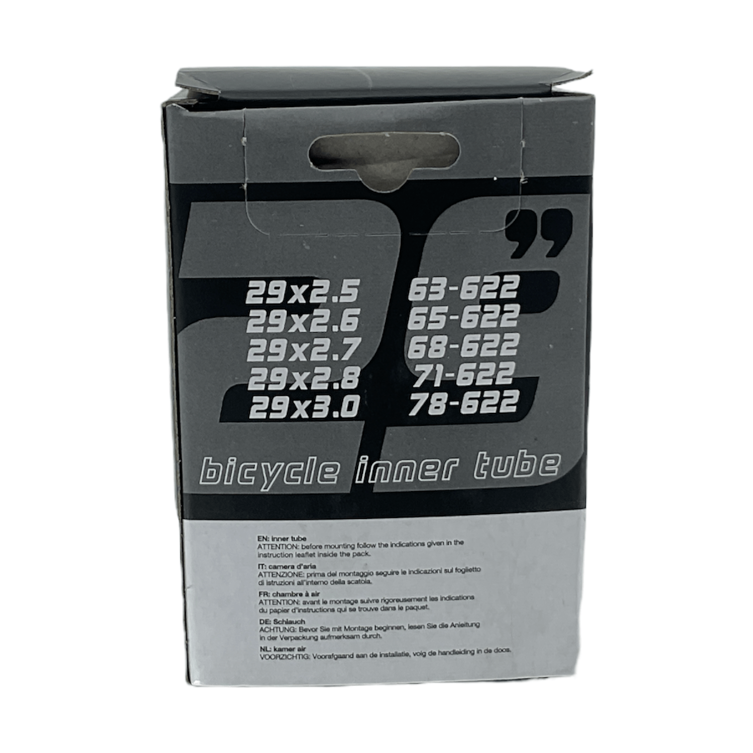 Vittoria Standard 29x2.50/3.0 Av Schrader 48mm Inner Tube