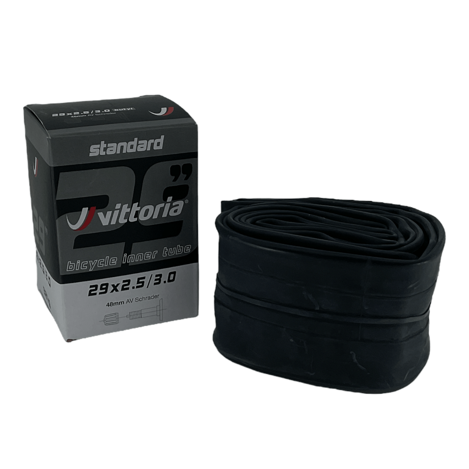 Vittoria Standard 29x2.50/3.0 Av Schrader 48mm Inner Tube