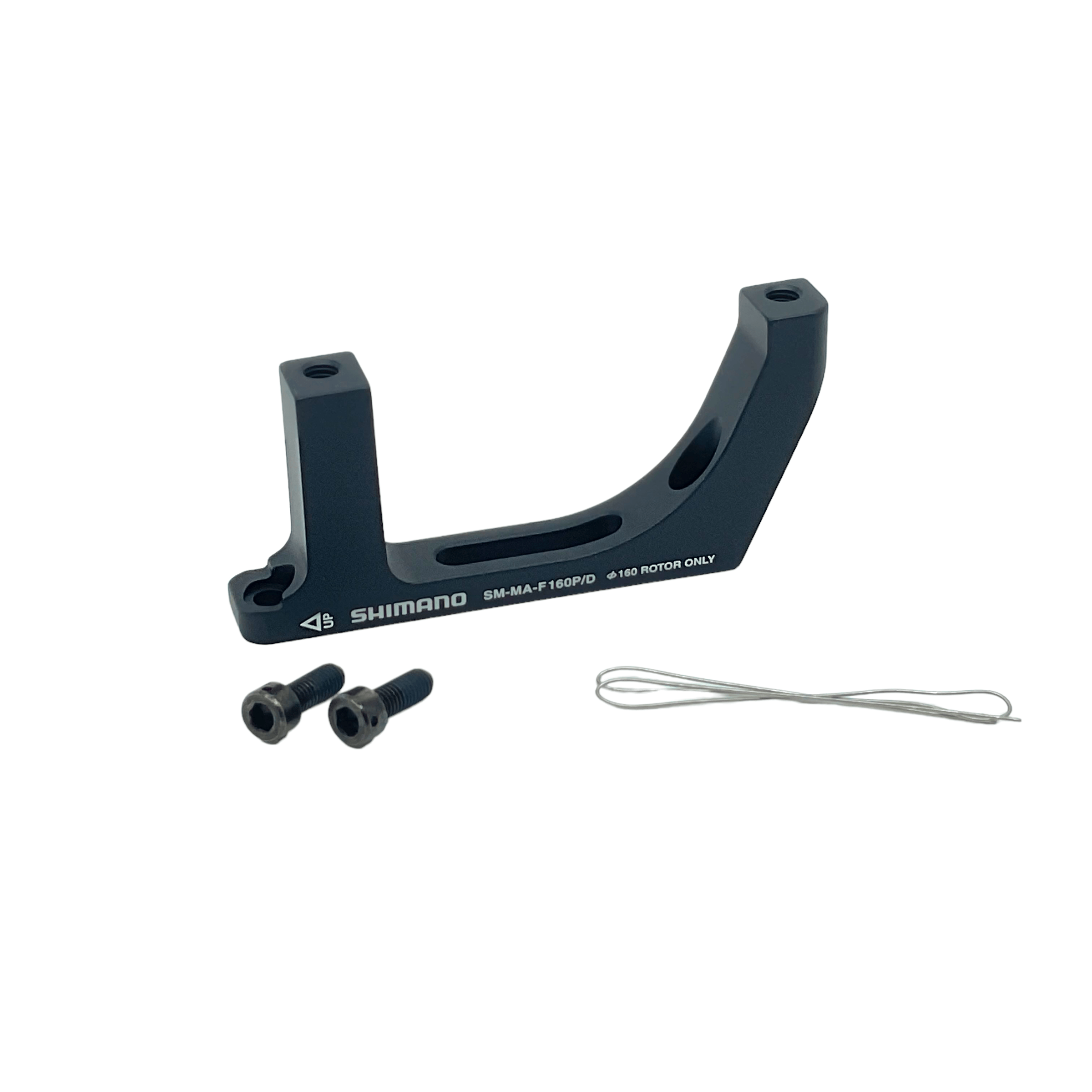 Shimano Spares Adapter for post type calliper; for 160 mm Flat type fork mount