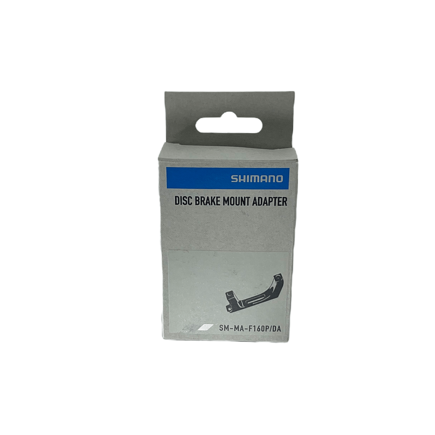 Shimano Spares Adapter for post type calliper; for 160 mm Flat type fork mount