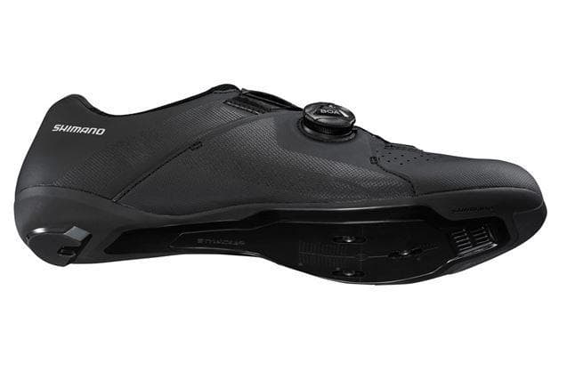 Load image into Gallery viewer, Shimano RC3 (RC300) SPD-SL Shoes, Black Wide
