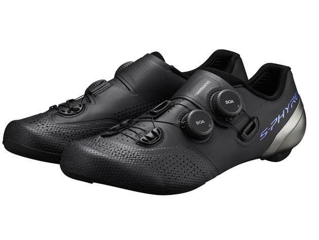 Load image into Gallery viewer, Shimano S-PHYRE RC9 (RC902) SPD-SL Shoes, Black
