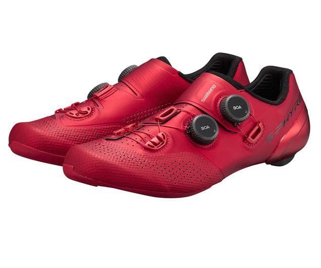 Shimano S-PHYRE RC9 (RC902) SPD-SL Shoes, Red