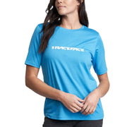 Race Face Classic Logo Short Sleeve Women's T-Shirt Royale L