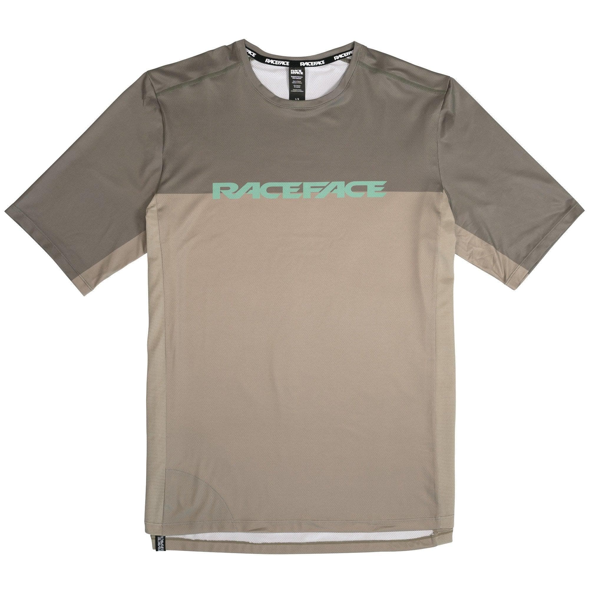 Race Face Indy Short Sleeve Jersey 2021 Sand M