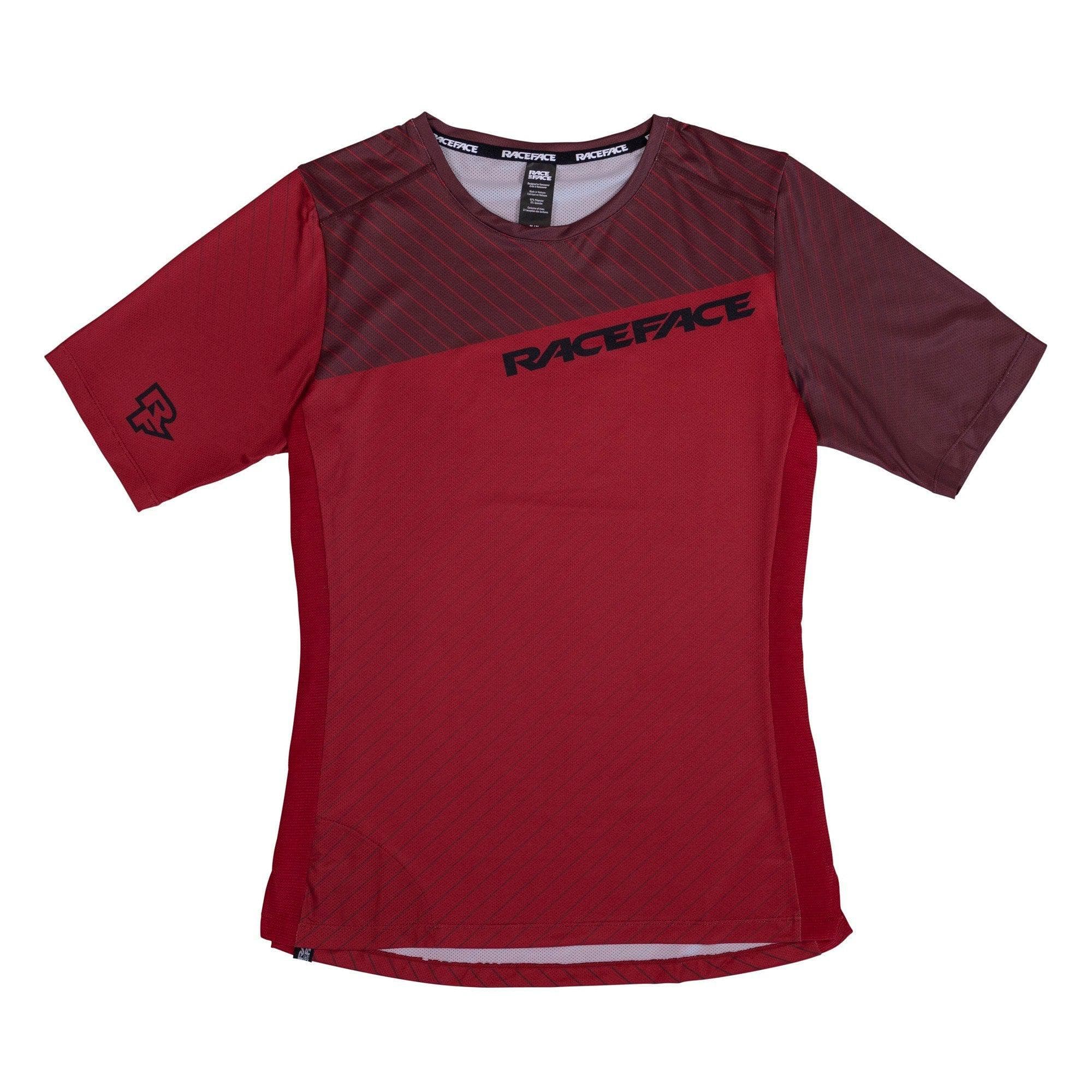 Race Face Indy Short Sleeve Jersey 2021 Dark Red S