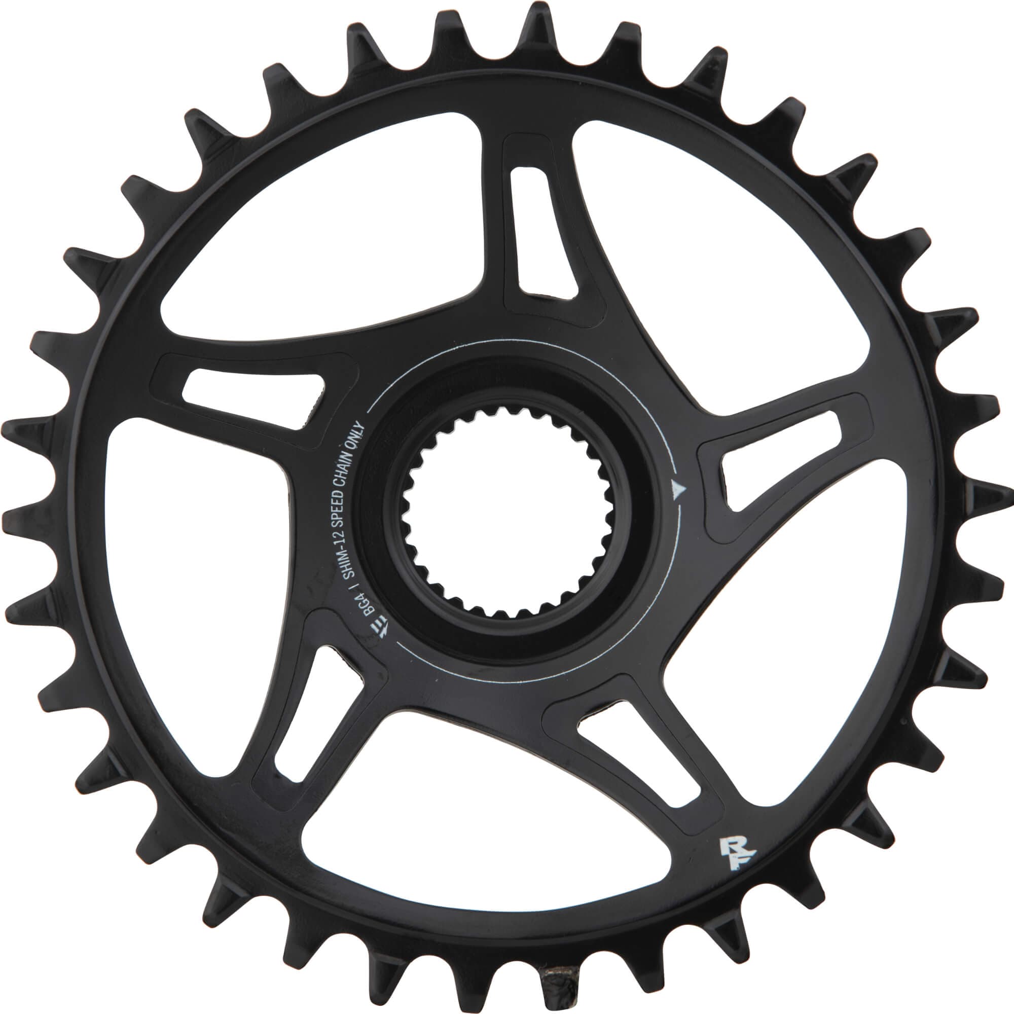 Race Face BOSCH G4 e-MTB Direct Mount Shimano 12 Speed Chainring 55mm 34T