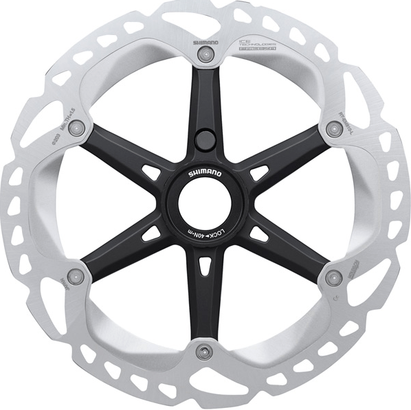 Shimano STEPS RT-EM810 Steps rotor with lockring, Ice Tech