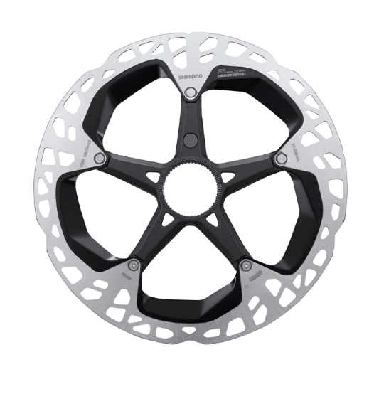 Shimano STEPS RT-EM910 Steps rotor with lockring, Ice Tech FREEZA