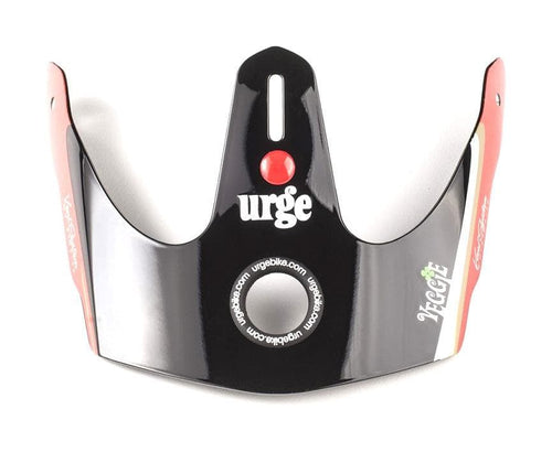 Urge Down-O-Matic Helmet Visor 2012 (Veggie El Col, Black, Red)
