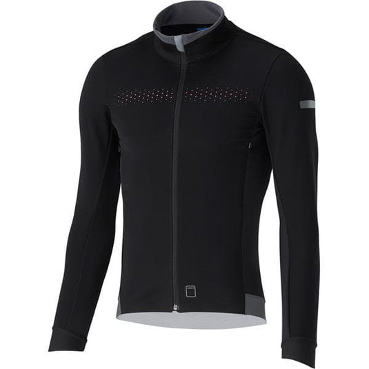 Shimano Clothing Men's Evolve Wind Jacket, Black, Size XL