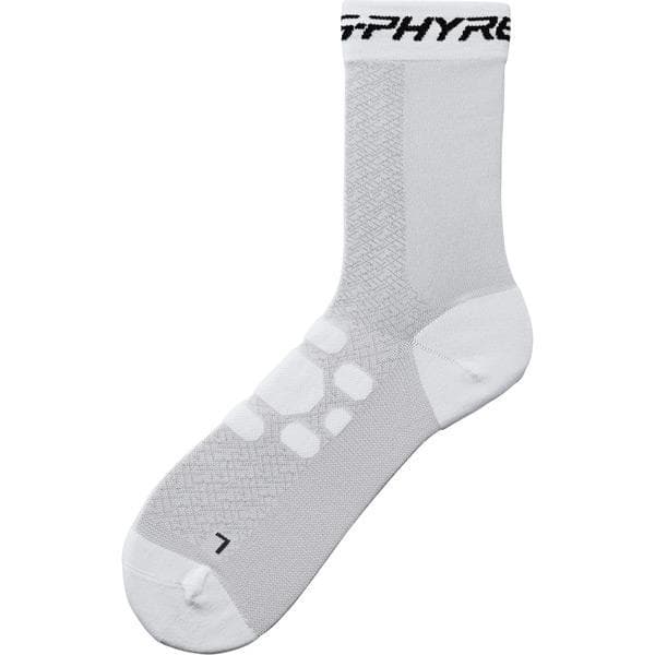 Load image into Gallery viewer, Shimano Clothing Unisex S-PHYRE Tall Socks, White
