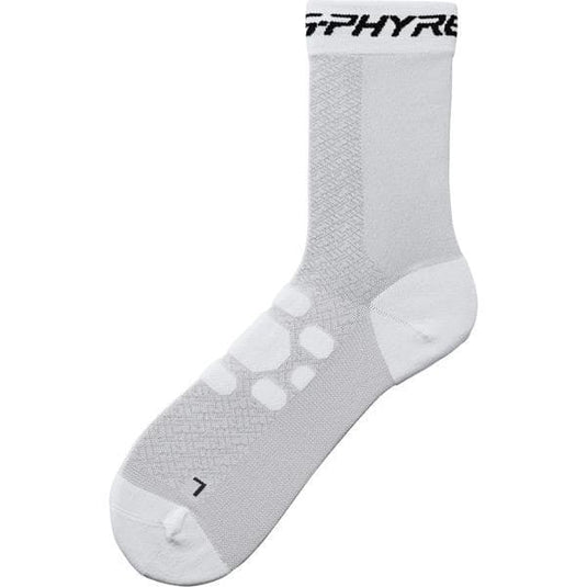 Shimano Clothing Unisex S-PHYRE Tall Socks, White