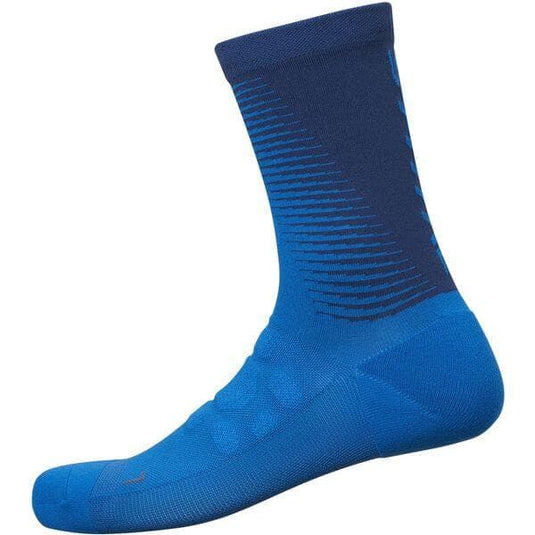 Shimano Clothing Unisex S-PHYRE Tall Socks, Blue/Navy