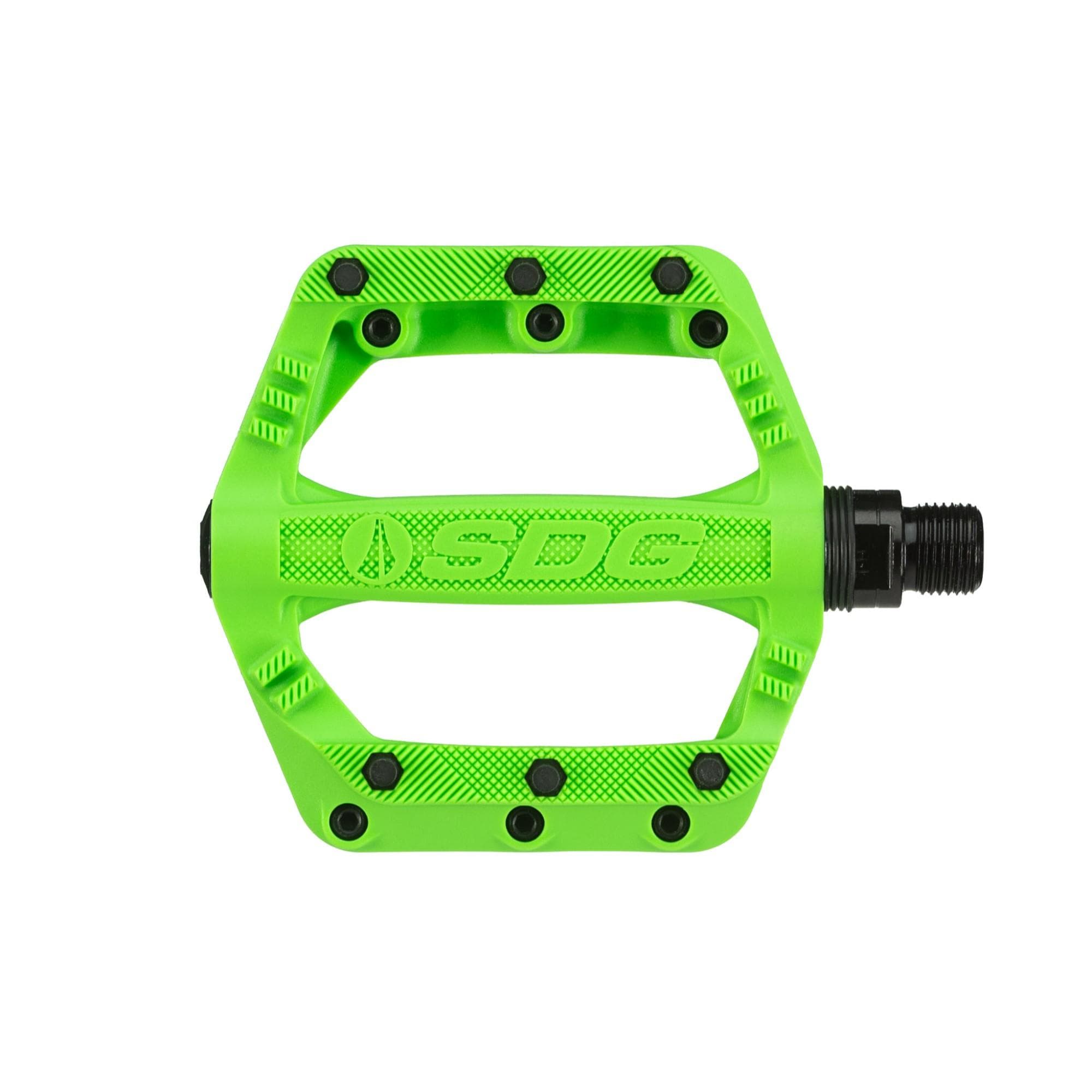 SDG Slater JR Pedals Neon Green