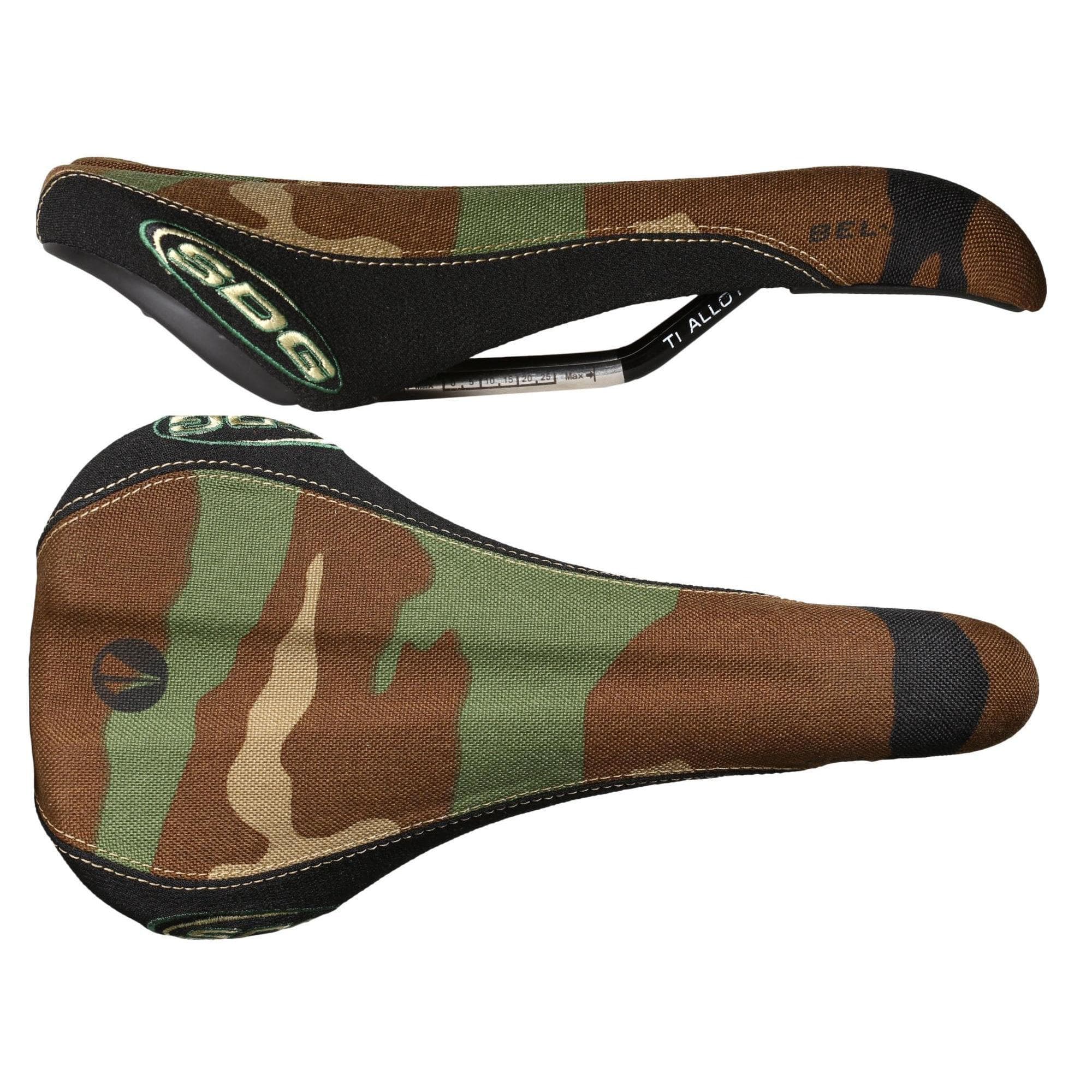 SDG Bel Air Ti-Alloy Rail Saddle Army