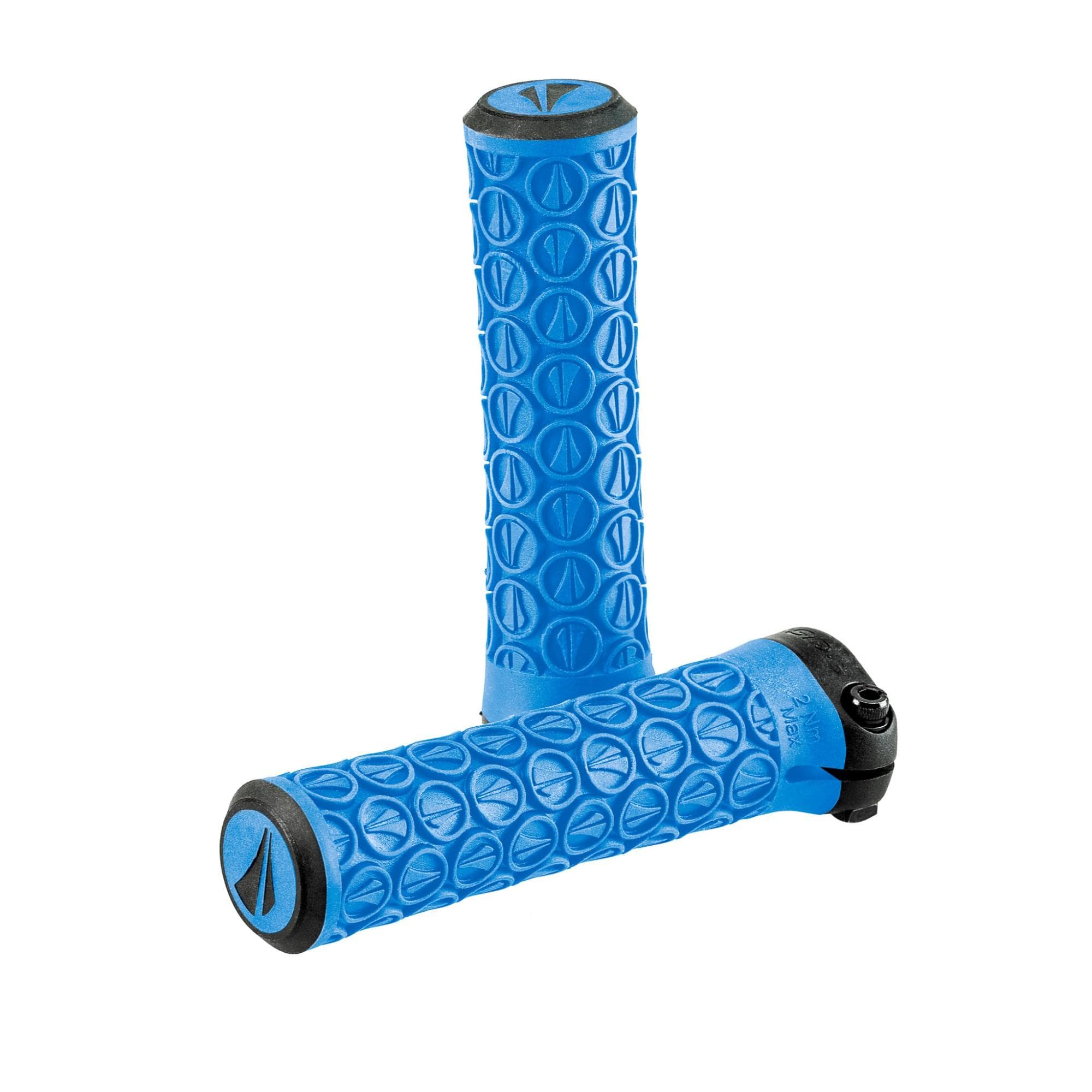 SDG Slater JR Lock-On Grips Cyan